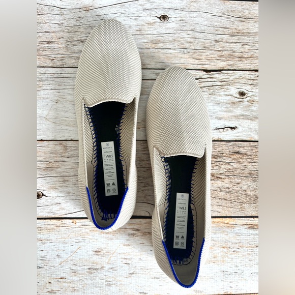 Rothy’s Linen Double Stitch Loafers, Size 8.5 - Picture 13 of 14